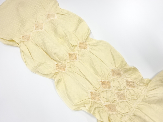 正絹　絞り　帯揚げ